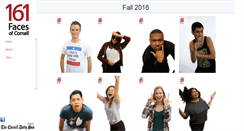 Desktop Screenshot of 161faces.cornellsun.com
